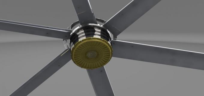 0.3KW 12ft Daimi Mıknatıs Senkron Motor Büyük Depo Ventilatörleri 1