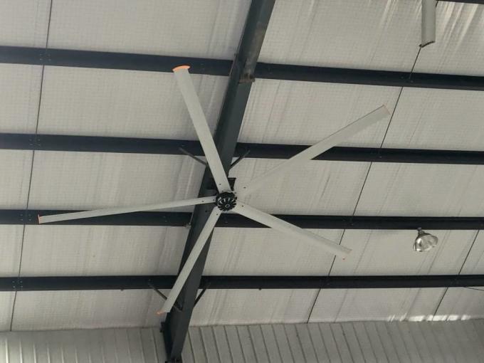 Aerometal Blade 3.6M 12 feet pmsm Işık Renkleri Büyük HVLS Fanları 1