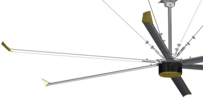CCC CE ISO Hvls Alüminyum Magnezyum Alaşım Blade ile Endüstriyel Tavan Ventilatörü 1