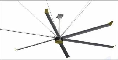 Alüminyum Magnezyum Alaşım Blade Hvls 1.5kw fırçasız kalıcı mıknatıs AC için tavan fanı 2