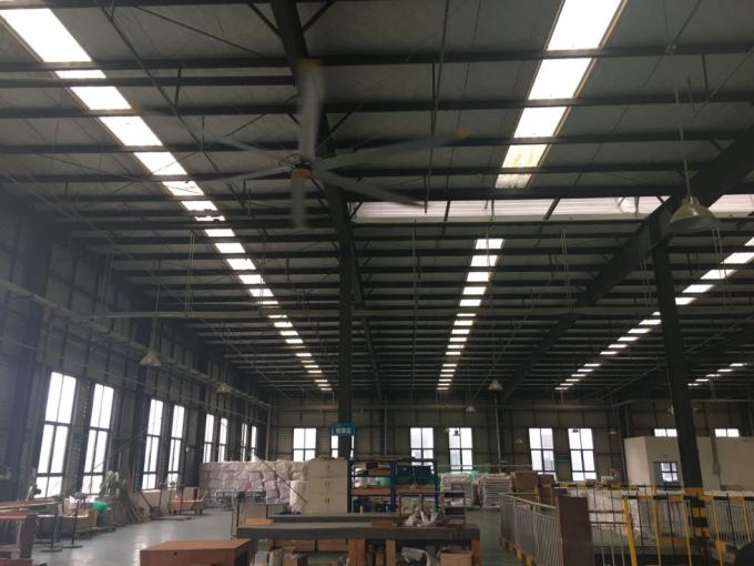 Enerji tasarrufu yapan dev tavan fanları 380V 220V 1.5KW çok amaçlı 10