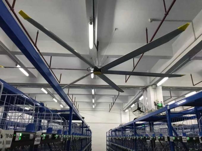 Enerji tasarrufu yapan dev tavan fanları 380V 220V 1.5KW çok amaçlı 11