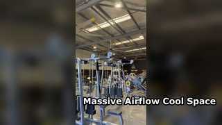 6 Blade 16 Foot 5,0M Yüksek Hacimli Düşük Hızlı Fanlar Demosunu Görüntüleyin