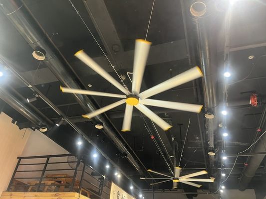 İyi bir fiyat. 8Ft Dev Havalandırma Soğutma Egzoz Hava Soğutucusu Fan Gıda Sanayi için çevrimiçi