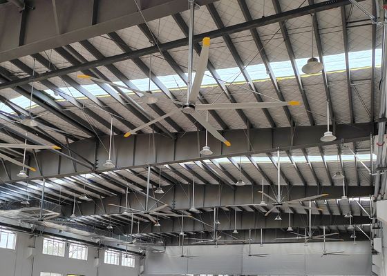 İyi bir fiyat. Kilise ve Depo için Yüksek Verimlilikli HVLS Endüstriyel Ventilatörler çevrimiçi