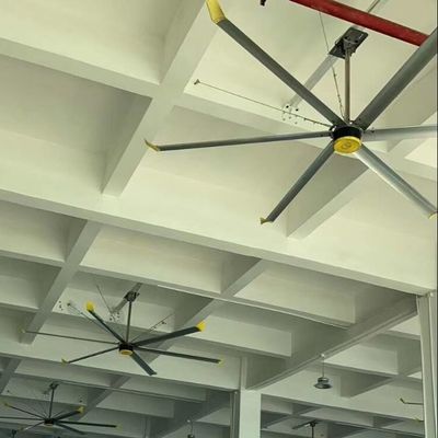 İyi bir fiyat. Atölye Havalandırma 24FT 58RPM Endüstriyel Yüksek Hacimli ve Düşük Hızlı Tavan Fanları çevrimiçi