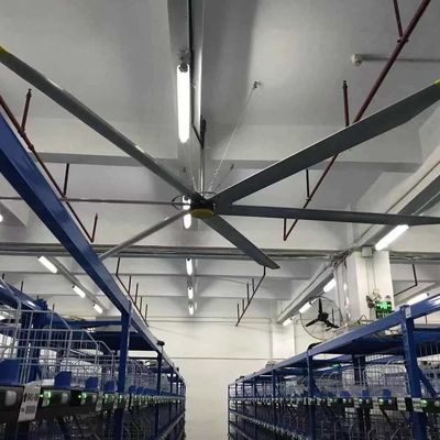 İyi bir fiyat. DC fırçasız Pmsm Eksi Egzoz Havalandırma Soğutma Endüstriyel Tavan Ventilatörü 5m Savaş İçin çevrimiçi