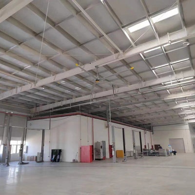 İyi bir fiyat. 5 Blade Pmsm Motor HVls Endüstriyel Tavan Ventilatörü Yeni Enerji Otomobil Byd Fabrikası çevrimiçi