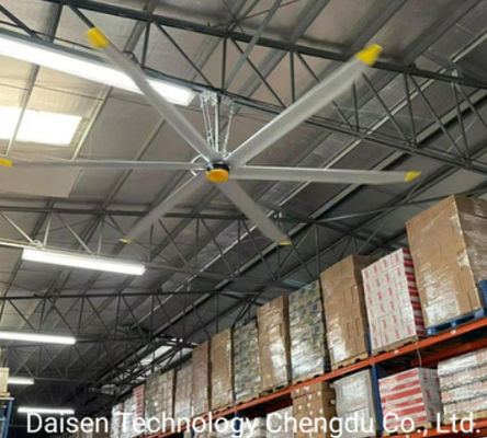 İyi bir fiyat. Daisen Endüstriyel Hvls Tavan Ventilatörü Soğutma Havalandırma Egzoz Ventilatörü Pmsm Motoru ile çevrimiçi