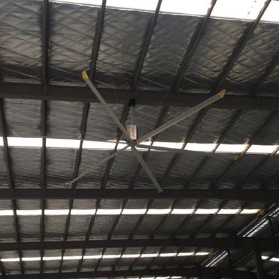 İyi bir fiyat. 18ft Endüstri Depo Atölyesi Pmsm Havalandırma için Yüksek Hacim ve Düşük Hızlı Tavan Ventilatörü çevrimiçi