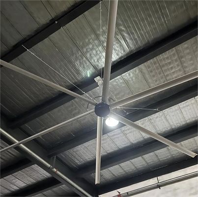İyi bir fiyat. 7.3m 24FT Büyük Endüstriyel HVL Tavan Ventilatörü PMSM fırçasız motor ve süper hava hacmi çevrimiçi