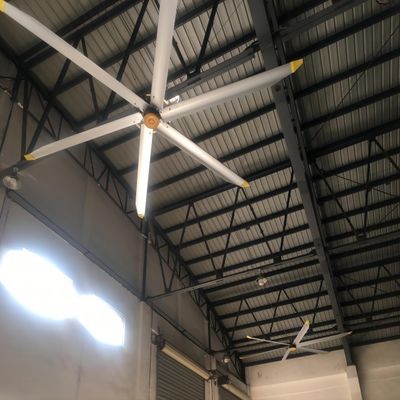 İyi bir fiyat. Restoran Tavan Fan Montajı 5.0m 16FT BLCD Motor HVLS Büyük Depolar için Havalandırıcı çevrimiçi