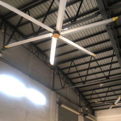 İyi bir fiyat. 5.0m 16FT HVLS Tavan Endüstriyel Havalandırma için Hava Soğutma 0,75KW PMSM Motoru dahil çevrimiçi