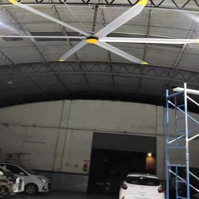 İyi bir fiyat. Enerji tasarrufu 5.0m 16FT HVLS tavan fanı ücretsiz bakım ve iyileştirilmiş havalandırma için çevrimiçi