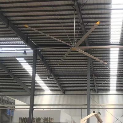 İyi bir fiyat. 380V/220V 1.5KW HVLS Endüstriyel Tavan Ventilatörü çevrimiçi