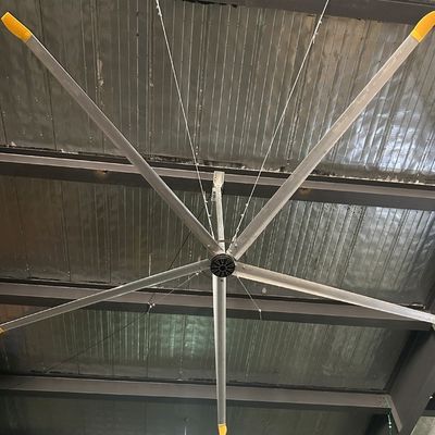 İyi bir fiyat. Ev 3.6m 12FT Endüstriyel Büyük HVLS Tavan Ventilatörü 8 Blade Super Volume Hava Soğutma Ventilatörü çevrimiçi