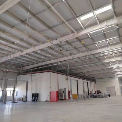 İyi bir fiyat. DX Alüminyum Fan 5 Blade Pmsm Motor HVLS BYD Enerji Otomobilinde Kullanılan Endüstriyel Tavan Fanı çevrimiçi