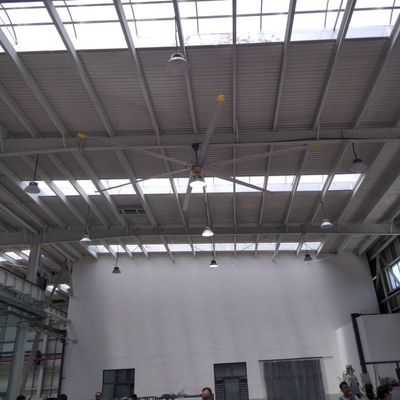 İyi bir fiyat. Büyük Endüstriyel Tavan Ventilatörü Alüminyum Ventilatör Diametresi 7.3 ila 2.4 Metre çevrimiçi