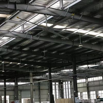 İyi bir fiyat. HVls Endüstriyel Tavan Ventilatörü Havalandırma Cihazı Spor Salonu Stadyumu için Alüminyum Blade Malzeme Ventilatörü çevrimiçi