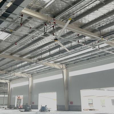 İyi bir fiyat. Hava soğutması için 24ft çaplı ev asılı fan Pmsm Motor Fan çevrimiçi