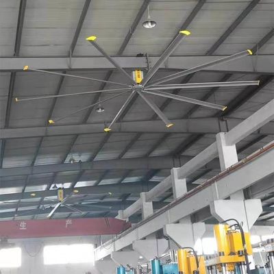 İyi bir fiyat. Endüstriyel Büyük Havalandırma 16800 CMM 7.3M Uzun Blade Tavan Ventilatörü çevrimiçi