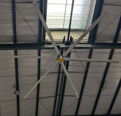 İyi bir fiyat. 7.3M 24 FooT Pmsm Motor Endüstriyel Havalandırma Büyük HVLS Fanları çevrimiçi