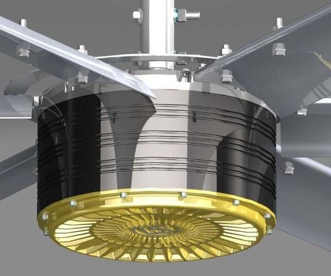 İyi bir fiyat. 24FT Havalandırma Soğutma Ekstra Büyük HVLS Fanları çevrimiçi
