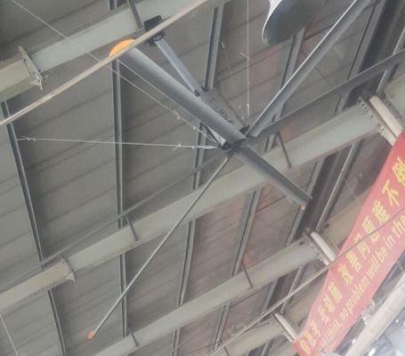 İyi bir fiyat. endüstriyel düşük hızlı kutup monte HVLS fanı çevrimiçi