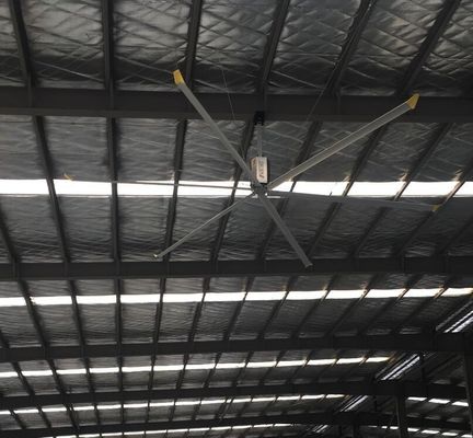 İyi bir fiyat. 5.5 metre 18ft Otomobil Atölyesi Alüminyum Blade Tavan Ventilatörü çevrimiçi