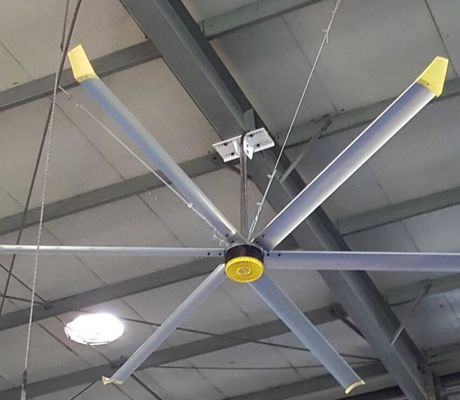İyi bir fiyat. Düğme Kutusu PMSM Motor Yapılandırılmış Elektrikli HVL Tavan Fanları çevrimiçi