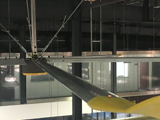 İyi bir fiyat. Endüstriyel PMSM Motor HVL Depo Tavan Fanları çevrimiçi