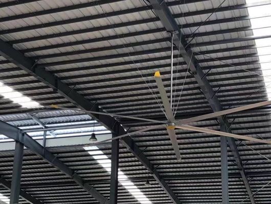 İyi bir fiyat. 24ft büyük endüstriyel Pmsm HVls tavan fanı hava soğutma ve havalandırma için çevrimiçi